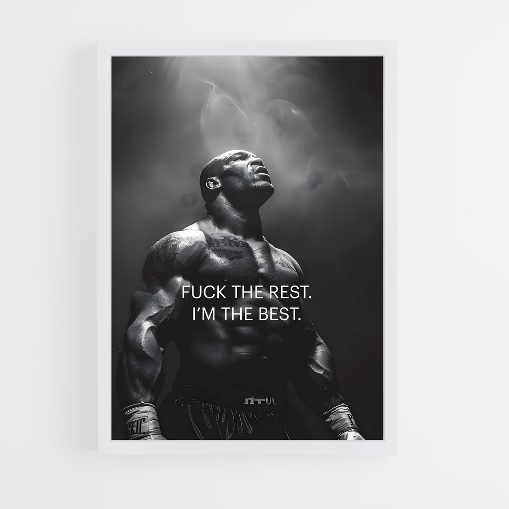 Poster Mike tyson gladiateur (vue 3)